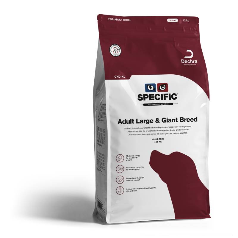 Specific CXD-XL Adult Large Giant sausā suņu barība lielo šķirņu suņiem 4 kg